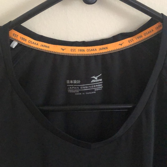 Mizuno Japan Engineered Black Active Tee - Picture 5 of 8